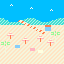 Hockney Beach Tile