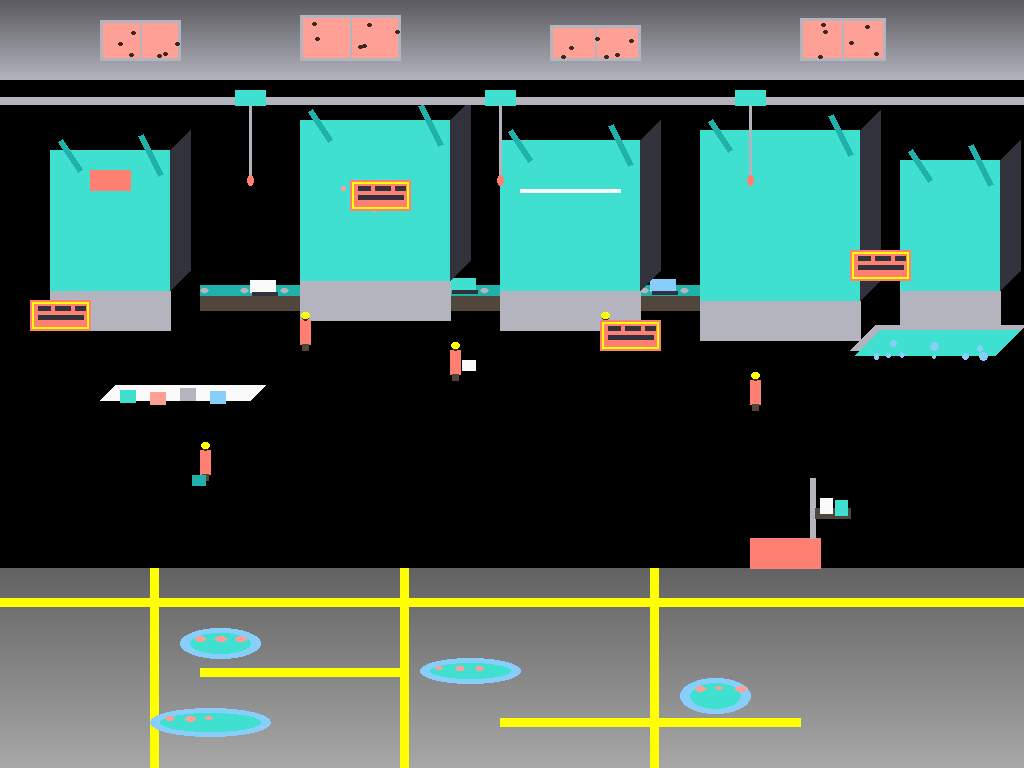 Pool Paradise Factory Floor